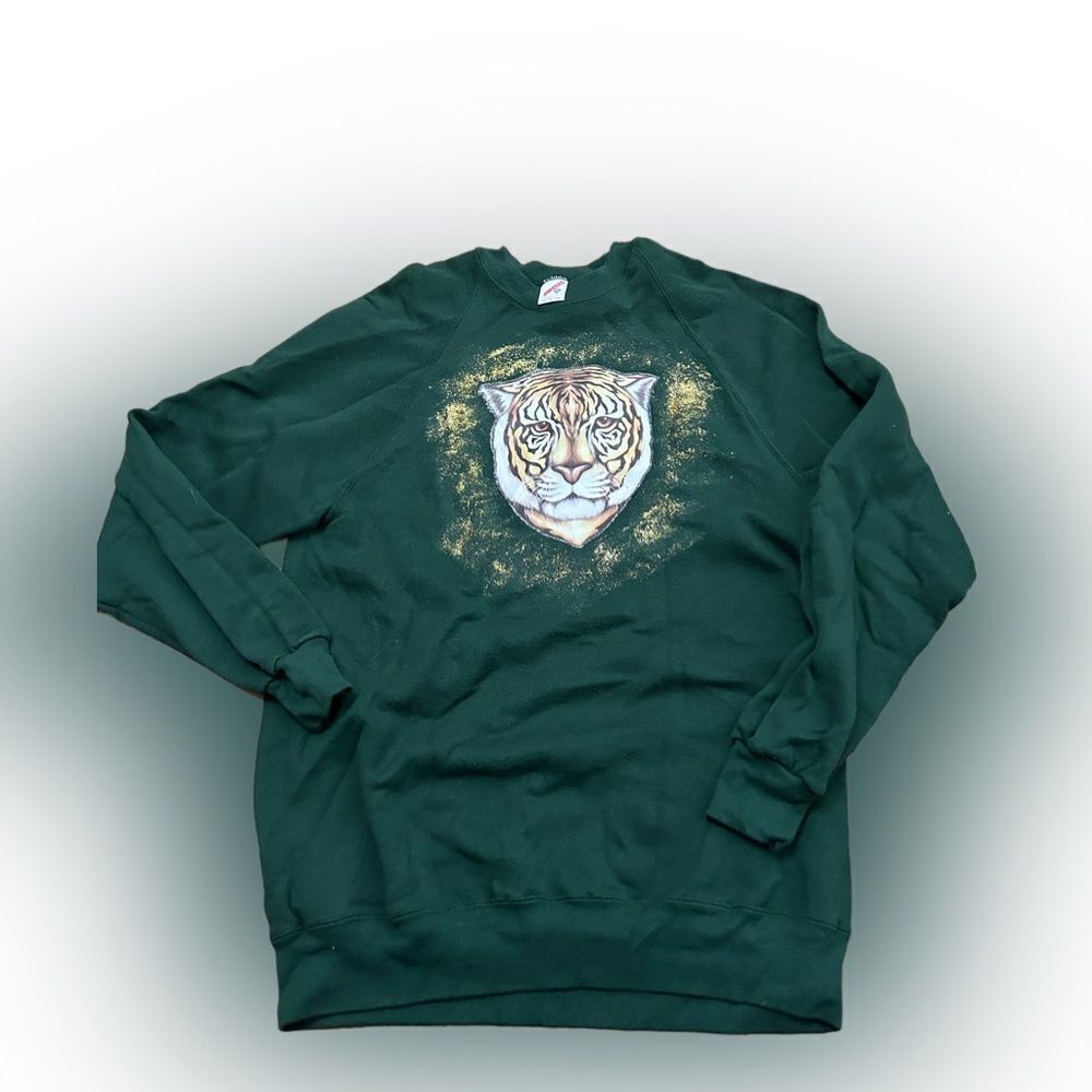 Vintage Glittery Tiger Sweatshirt